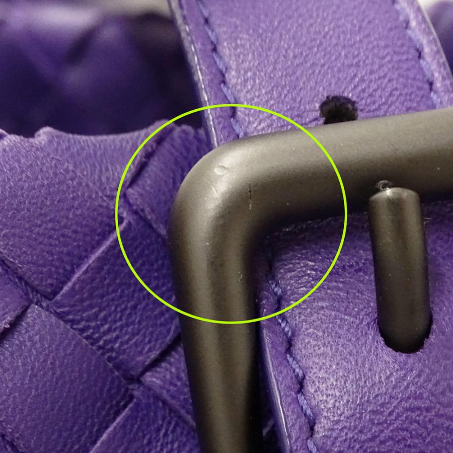 ボッテガヴェネタ パープルハンドバッグ トートバッグ イントレチャート BOTTEGA VENETA ボッテガ・ヴェネタ BOTTEGAVENETA バッグ