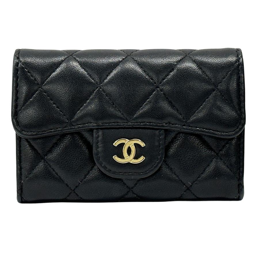 CHANEL シャネル カードケース マトラッセ レディース ブランド  