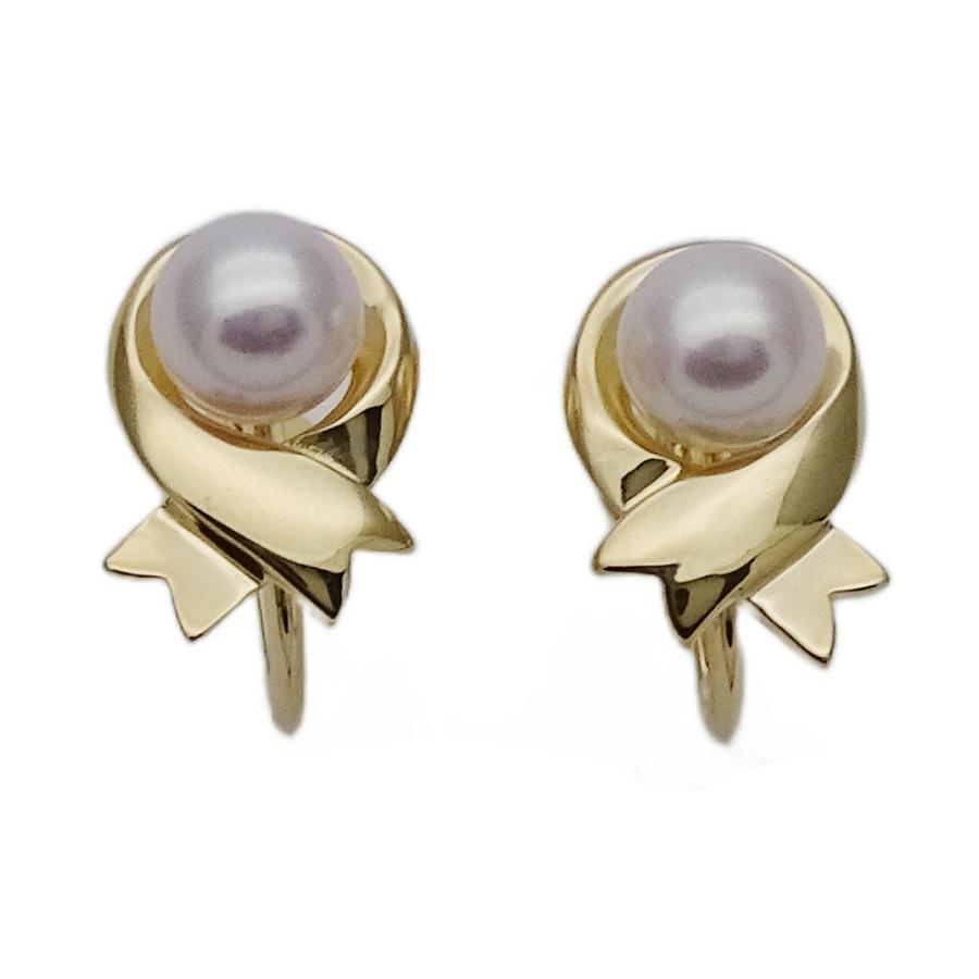 MIKIMOTO（ミキモト） イヤリング レディース ブランド K18YG パール