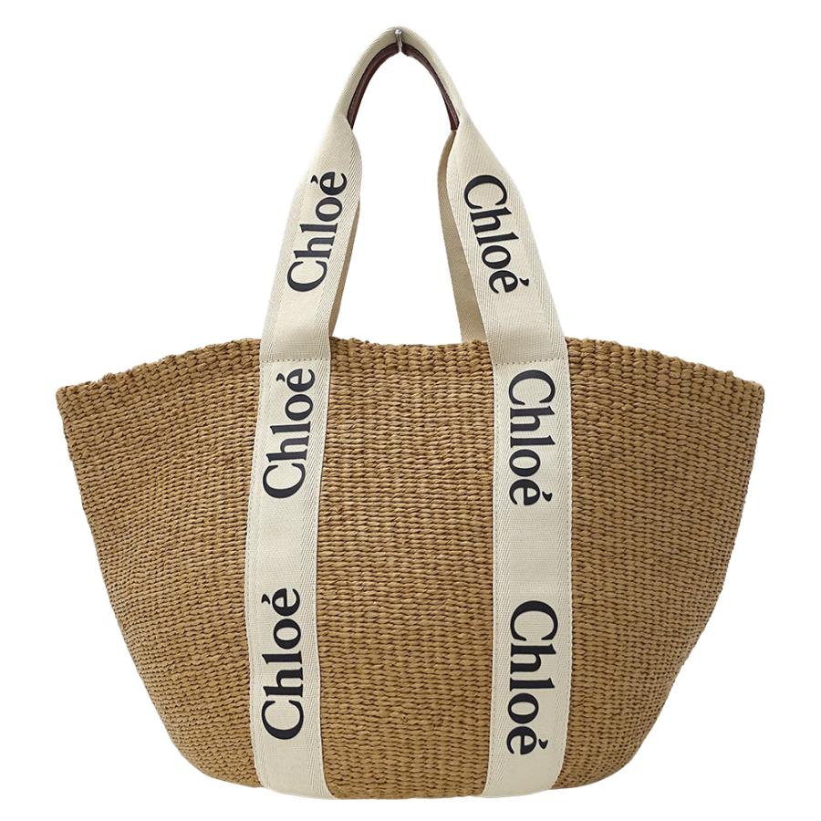 Chloé Mifuko かごバッグ ベージュ Chloe（クロエ） バッグ レディース ブランド トートバッグ Mifuko