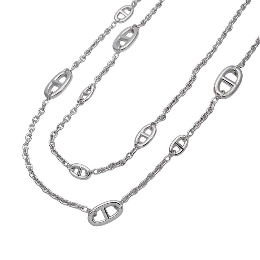 エルメス　sv925 シェーヌダンクル　ネックレス HERMES（エルメス） ネックレス シェーヌダンクル ファランドール