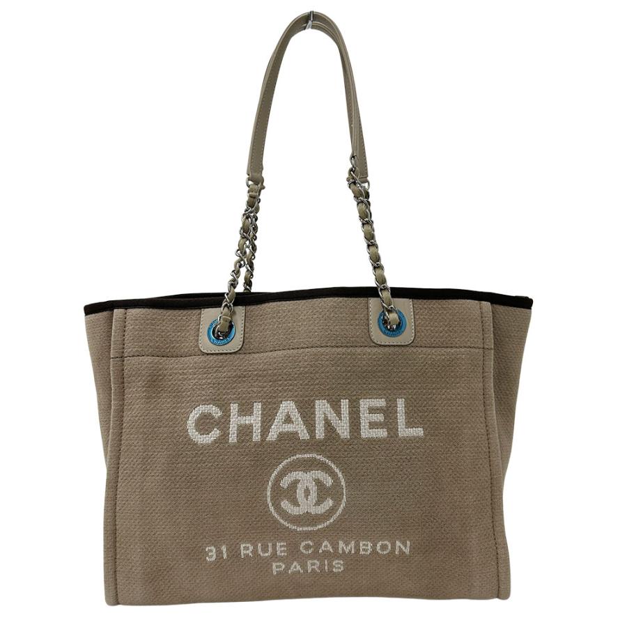 ⭐︎テラ⭐︎シャネル/CHANELドーヴィルライン チェーン トートバッグ CHANEL（シャネル） バッグ ドーヴィル チェーントート トートバッグ