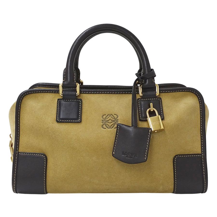 LOEWE アマソナ28 ベージュ/ブラック LOEWE（ロエベ） バッグ レディース ブランド ハンドバッグ アマソナ