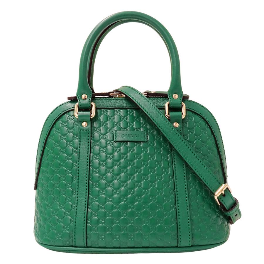 GUCCI GGキャンバス 2WAY ハンドバッグ 深緑 GUCCI GGキャンバス 2WAY ハンドバッグ 深緑 GUCCI GGキャンバス 2WAY