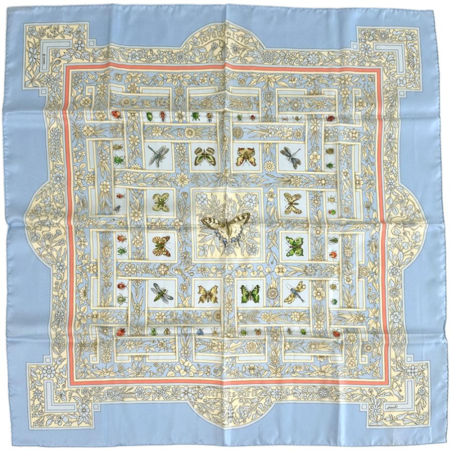 HERMES（エルメス） スカーフ カレ90 Joyaux de l'ete 夏の宝石