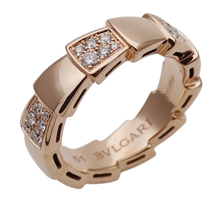 BVLGARI ブルガリ リング 指輪 #8 8号 レディース BVLGARI（ブルガリ） リング レディース メンズ ブランド 指輪 750PG