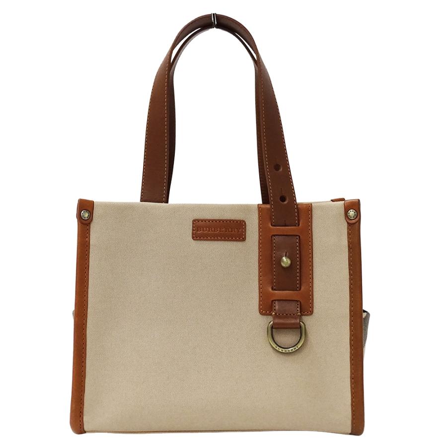BURBERRY トートバッグ ブラウン ベージュ BURBERRY（バーバリー） バッグ レディース ブランド ハンドバッグ