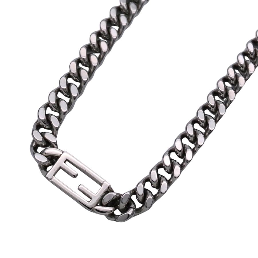 FENDI フェンディ　バゲット　チェーン　ネックレス　喜平 FENDI（フェンディ） ネックレス レディース メンズ ブランド バゲット