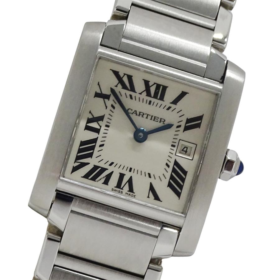 Cartier（カルティエ） 時計 ボーイズ ブランド タンクフランセーズ MM 