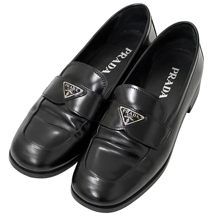 PRADA（プラダ） 革靴 レディース ブランド トライアングルロゴ