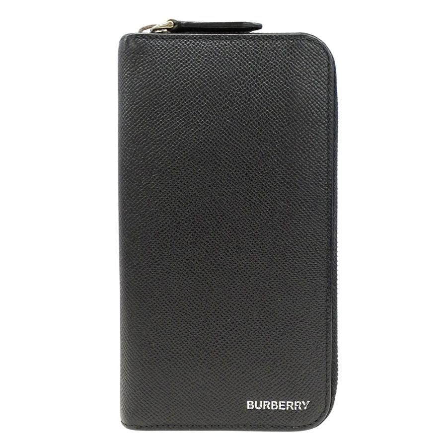 新品未使用⭐︎BURBERRY ブラックレザー 長財布 BURBERRY（バーバリー） 財布 メンズ ブランド 長財布 レザー ブラック