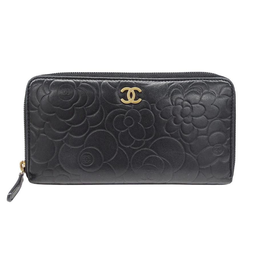 CHANEL　カメリア　長財布 CHANEL（シャネル） 財布 レディース ブランド 長財布 カメリア
