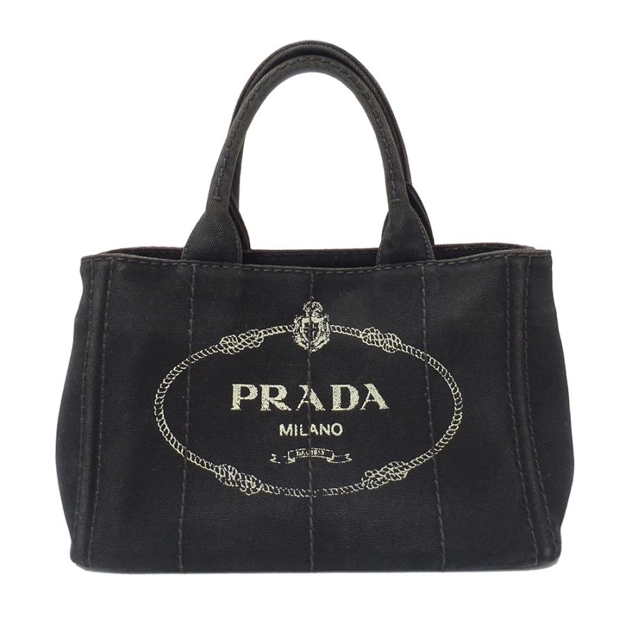 PRADA カナパ プラダ ハンドバッグ トートバッグ Sサイズ ブラック 黒 PRADA（プラダ） バッグ レディース ブランド ハンドバッグ カナパ