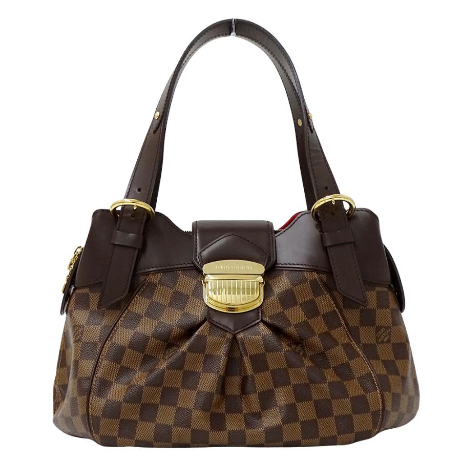 ルイ・ヴィトン LOUIS VUITTON バッグ ダミエ レディース ブランド ショルダーバッグ ハンドバッグ システィナ PM N41542 ブラウン 肩掛け おしゃれ 【中古】 LOUIS VUITTON（ルイ・ヴィトン） バッグ ダミエ レディース ブランド