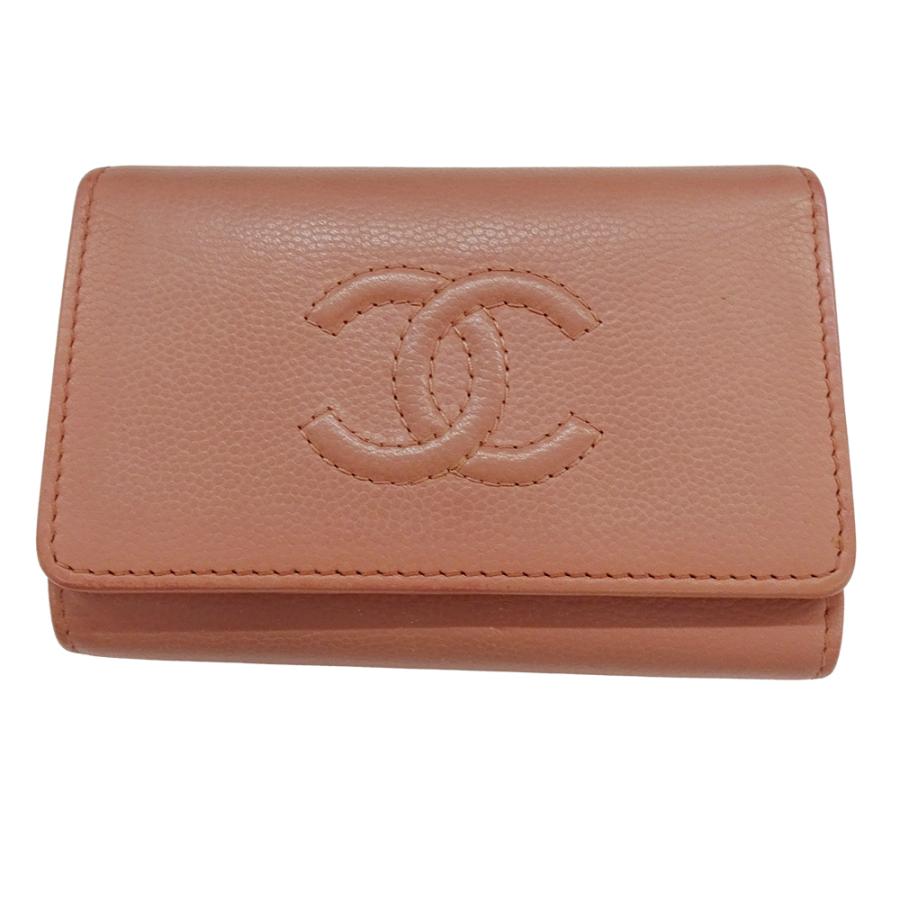 CHANEL（シャネル） キーケース レディース ブランド キャビアスキン 4