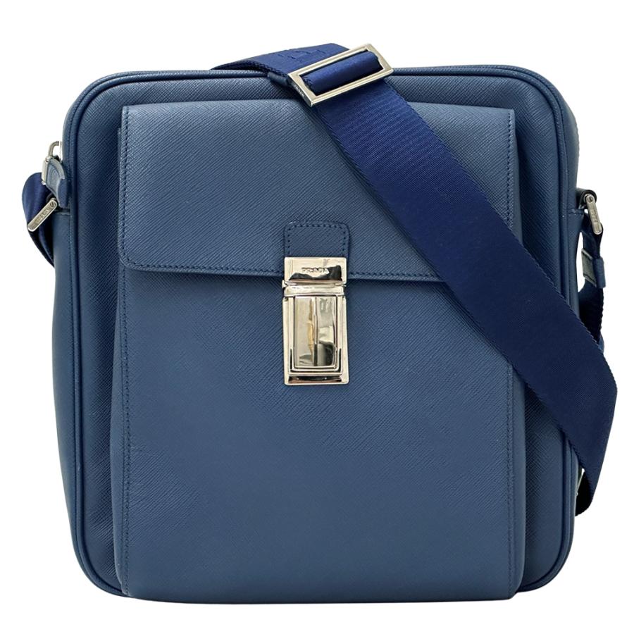 PRADA プラダ ビジネスバッグ ブルー メンズ ブランド PRADA（プラダ） バッグ レディース メンズ ブランド ショルダーバッグ