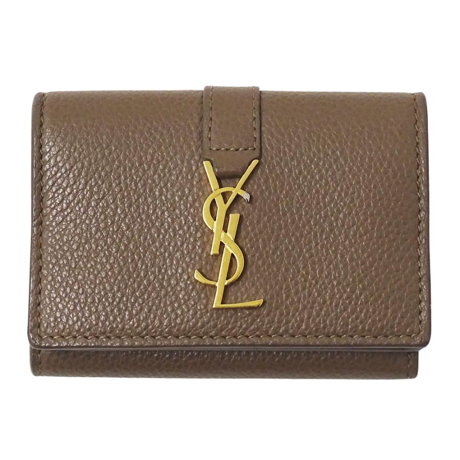 SAINT LAURENT サンローラン 財布 レディース ブランド 三つ折り財布