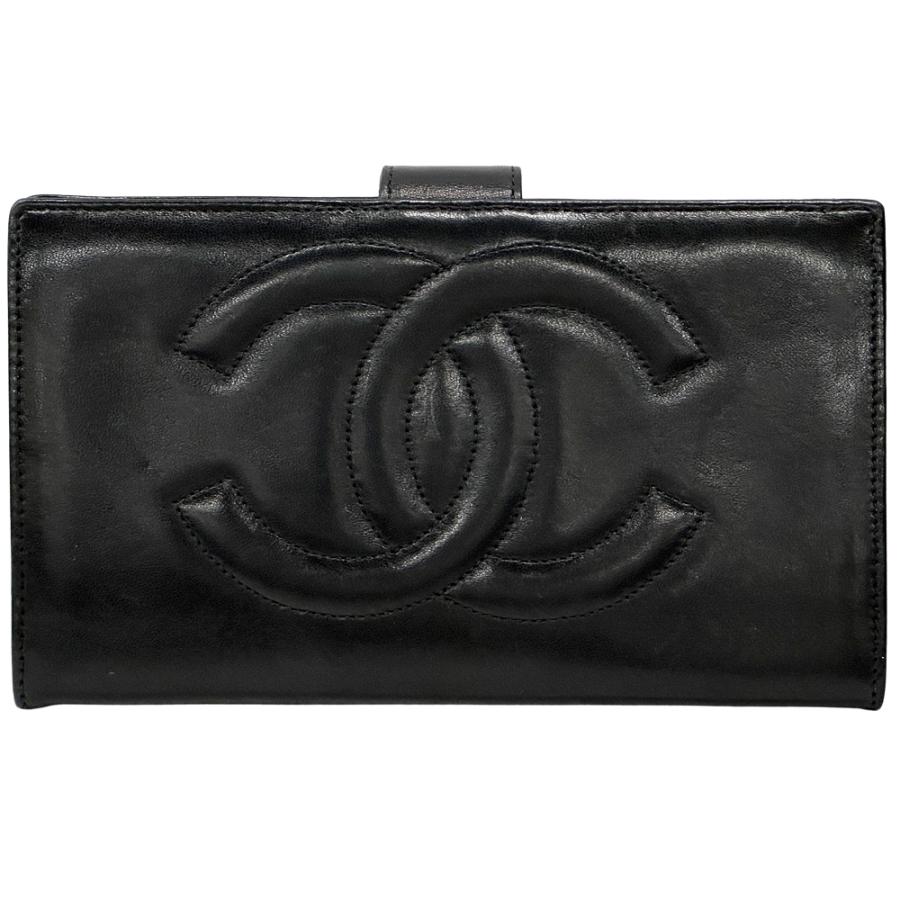 シャネル 長財布 ラムスキン ココマーク CHANEL（シャネル） 財布 ココマーク レディース ブランド 長財布