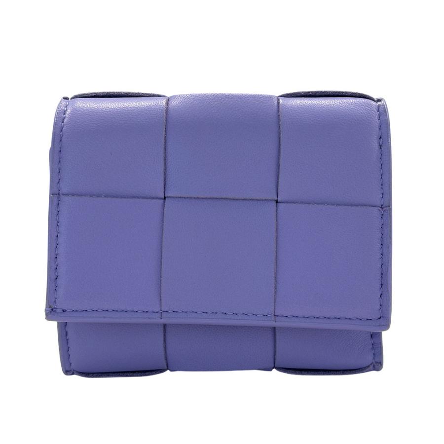 BOTTEGA VENETA パープル三つ折り財布 BOTTEGA VENETA（ボッテガ・ヴェネタ） ボッテガ・ヴェネタ財布