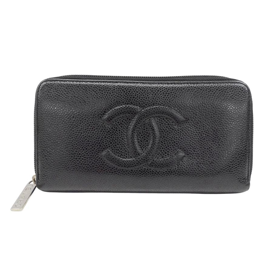CHANEL（シャネル） 財布 レディース ブランド 長財布 キャビアスキン