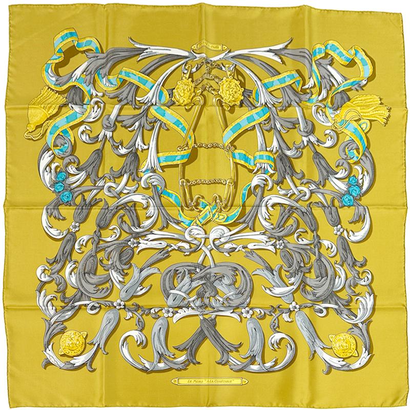 HERMES（エルメス） スカーフ カレ90 LE Mors A LA CONETABLE 轡の気品