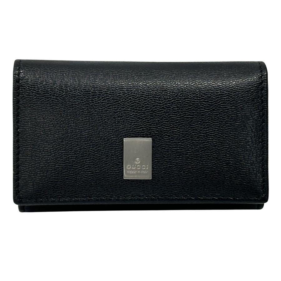 GUCCI（グッチ） キーケース メンズ ブランド レザー ブラック 033