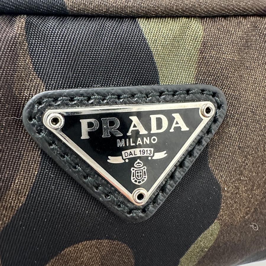 PRADA（プラダ） ポーチ メンズ ブランド ナイロン カモフラージュ