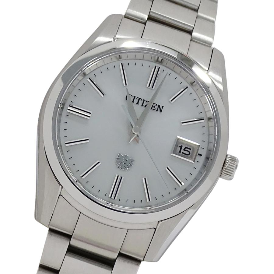 シチズン CITIZEN ザ シチズン AQ4080-52A 時計 メンズ ブランド エコドライブ ソーラー ステンレス SS シルバー 【中古】 CITIZEN（シチズン） ザ AQ4080-52A 時計 メンズ ブランド エコ