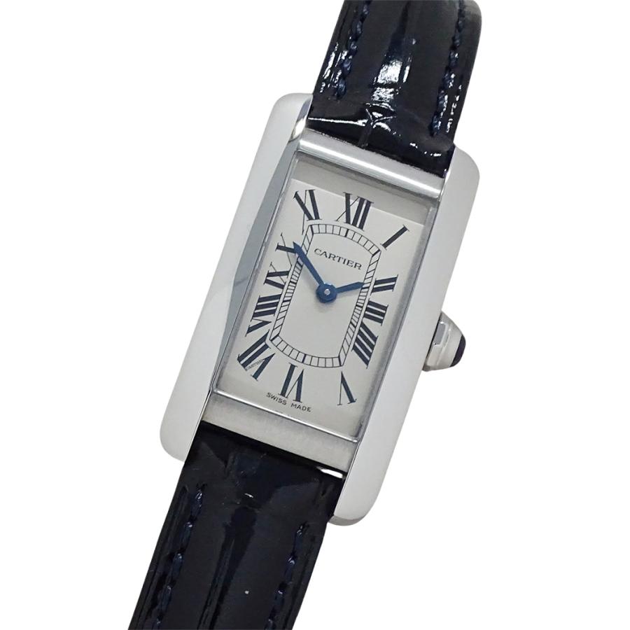 Cartier（カルティエ） 時計 レディース ブランド タンクアメリカン SM
