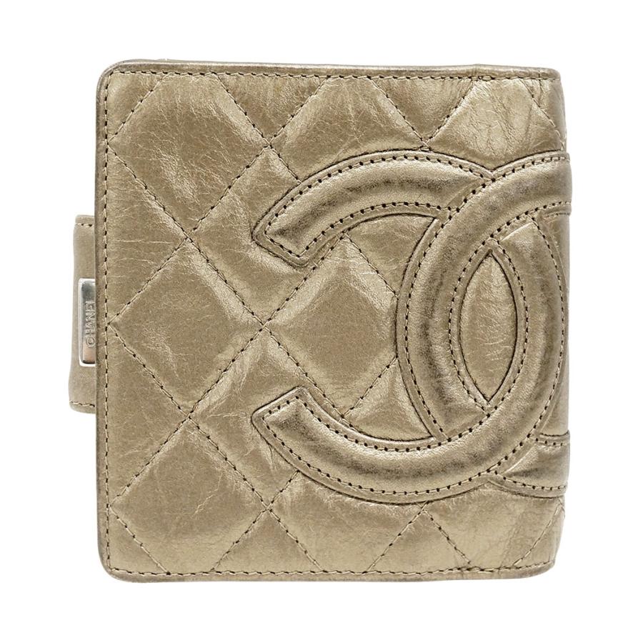 CHANEL（シャネル） 財布 レディース ブランド 二つ折り財布 カンボン