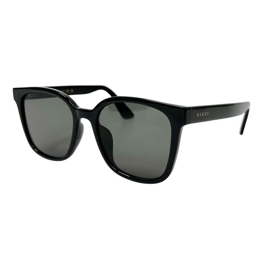 グッチ GUCCI サングラス メンズ ブランド アセテート ブラック GG1346SK 56□19 145 スクエアシェイプ おしゃれ 無地 シンプル 大人 【中古】 GUCCI（グッチ） サングラス メンズ ブランド アセテート ブラック