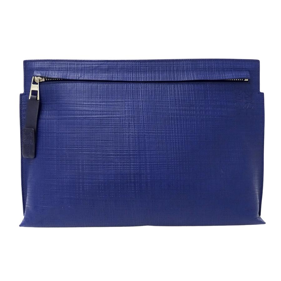 【美品✨️】 LOEWEアナグラム レザー ポーチ クラッチバッグ セカンドバッグ LOEWE（ロエベ） バッグ レディース メンズ ブランド クラッチバッグ