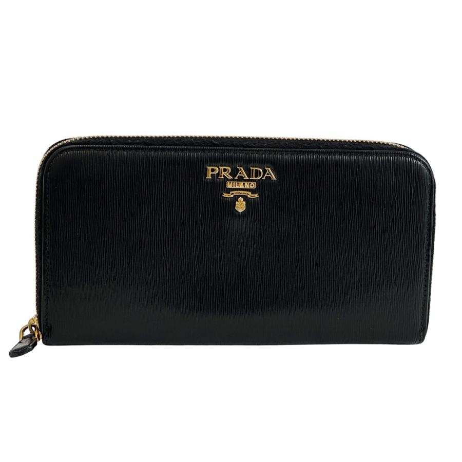 PRADA（プラダ） 財布 レディース メンズ ブランド 長財布 レザー