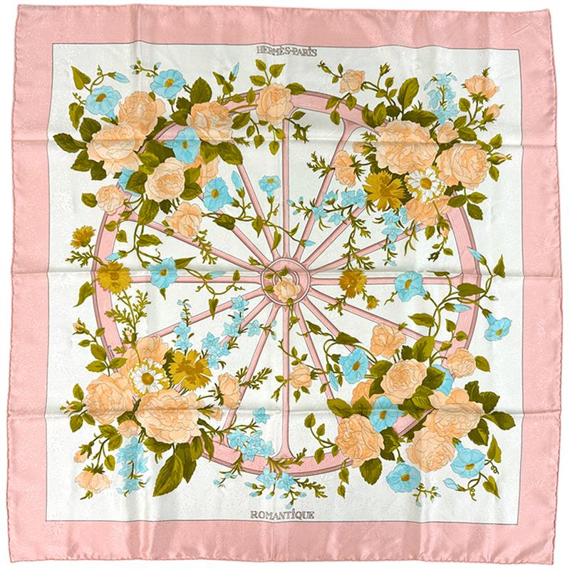 HERMES エルメス スカーフ ロマンティック カレ90 ROMANTIQUE HERMES（エルメス） スカーフ カレ90 ROMANTIQUE ロマンティック