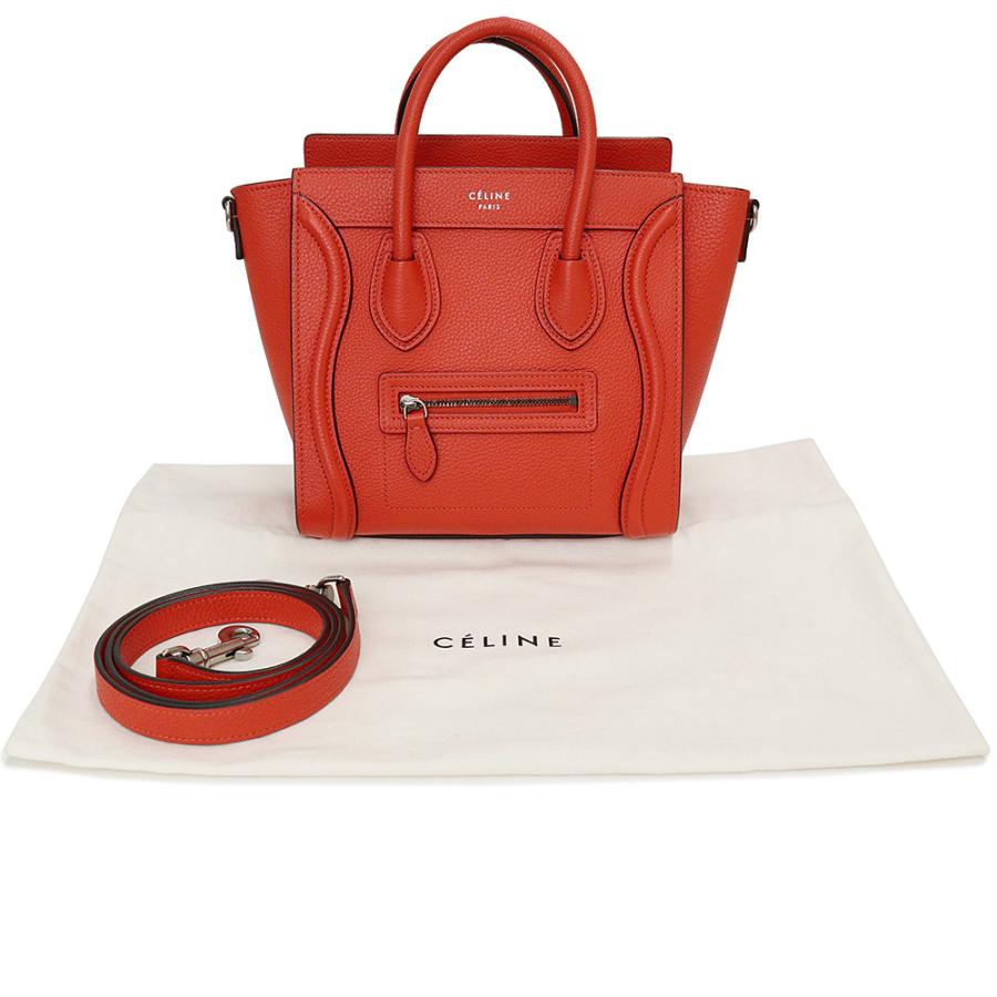 CELINE (美品)セリーヌ ラゲージ ナノショッパー 2way ハンド CELINE (美品)セリーヌ ラゲージ ナノショッパー 2way ハンド