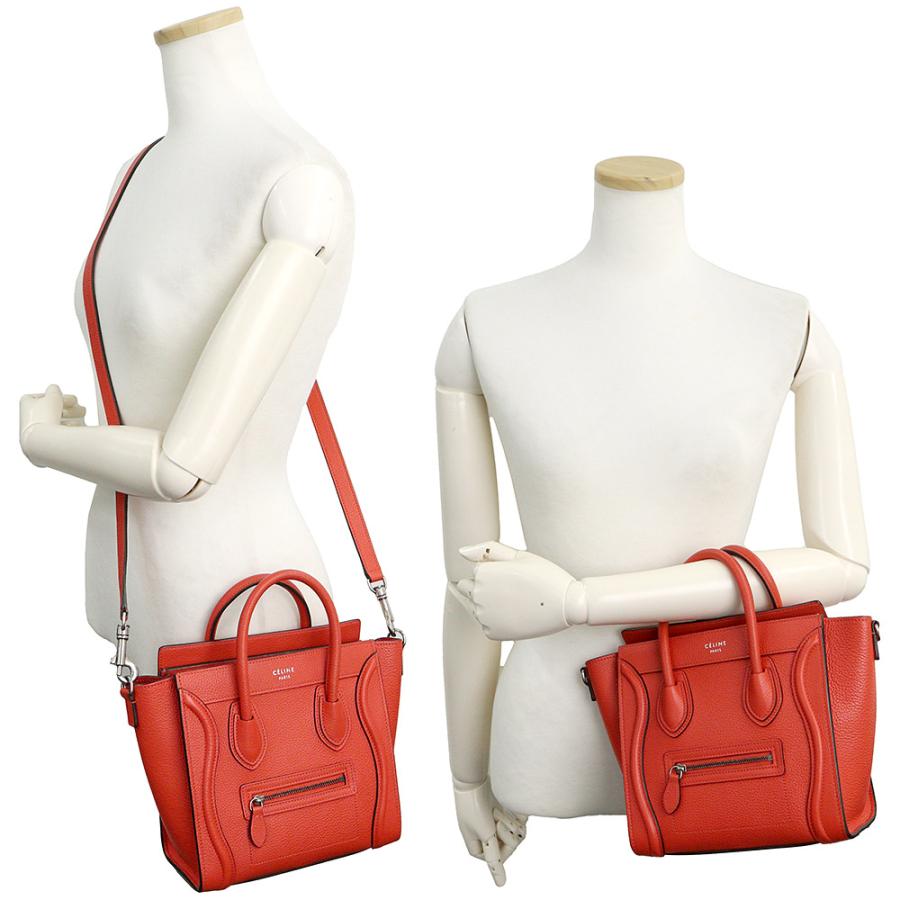 CELINE (美品)セリーヌ ラゲージ ナノショッパー 2way ハンド CELINE (美品)セリーヌ ラゲージ ナノショッパー 2way ハンド