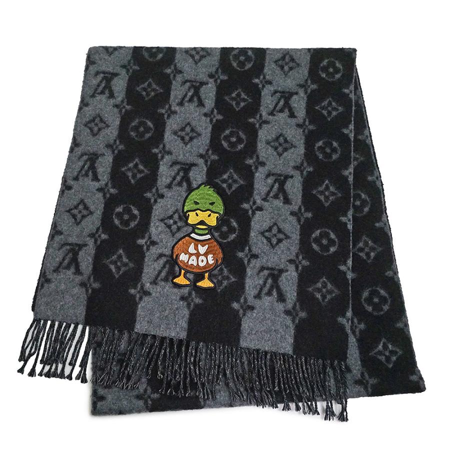 LOUIS VUITTON ルイヴィトン LV MADE NIGO マフラー-