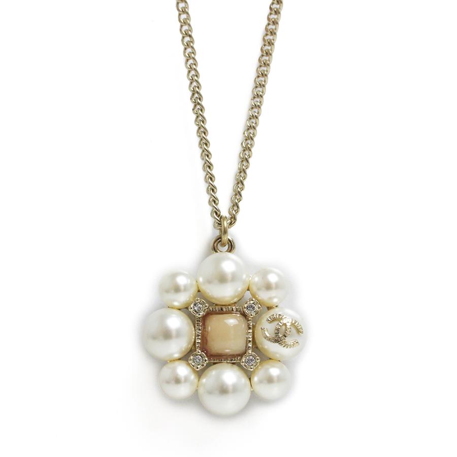 新品・未使用品）シャネル CHANEL ココマーク ラインストーン パール 