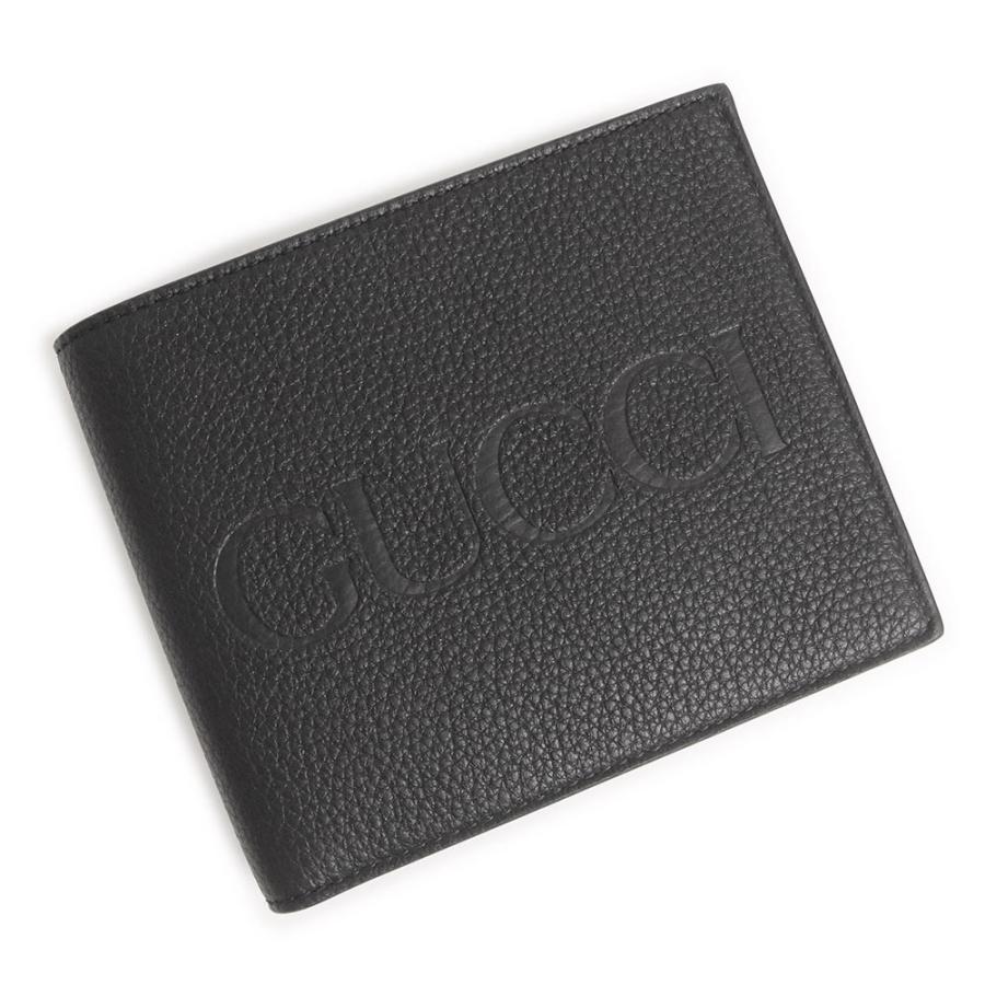 新品・未使用品）グッチ GUCCI ロゴ コインウォレット 二つ折り財布 