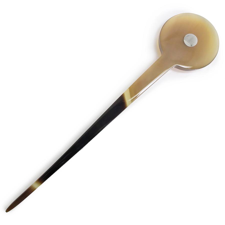 HERMES バッファローホーン かんざし 簪 ヘアアクセサリー