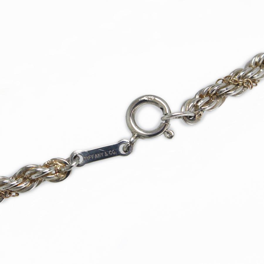 TIFFANY&Co. (美品)ティファニー ツイスト ロープ チェーン TIFFANY&Co. (美品)ティファニー ツイスト ロープ チェーン