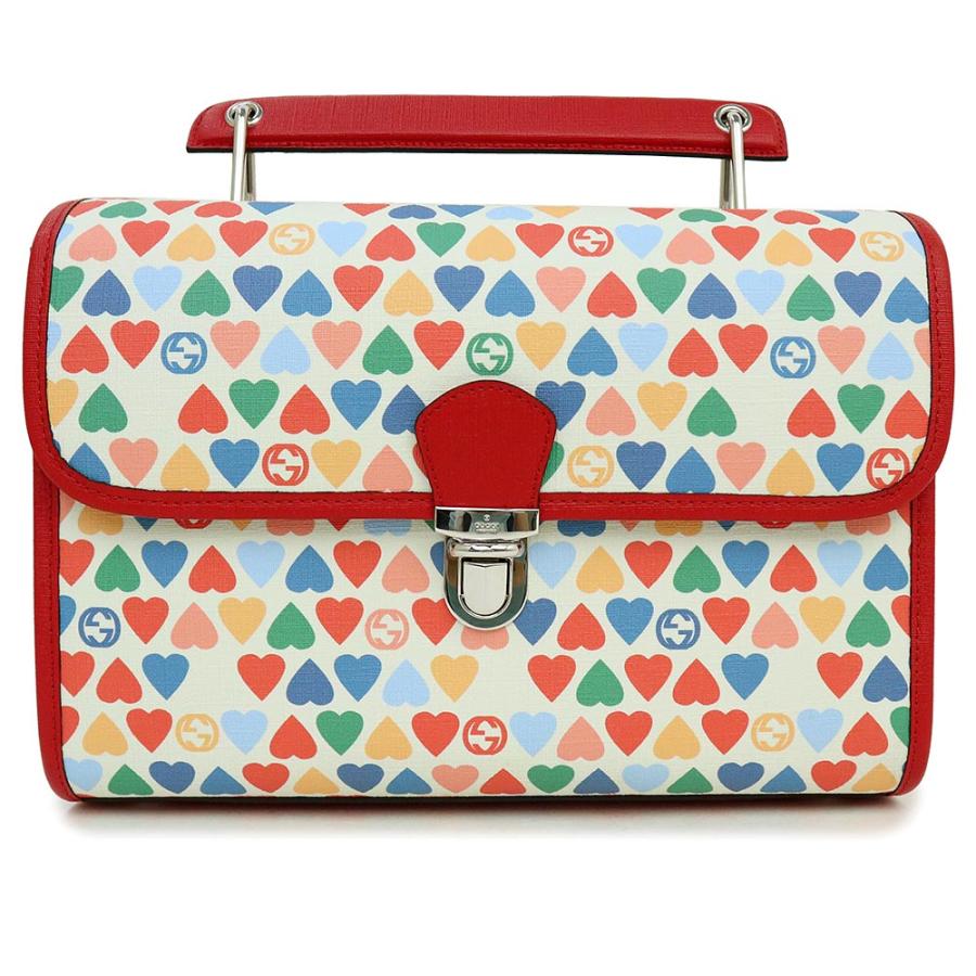 最終価格【GUCCI】未使用品　　チルドレン GUCCI （新品・未使用品）グッチ チルドレンズ ハンドバッグ GGハート