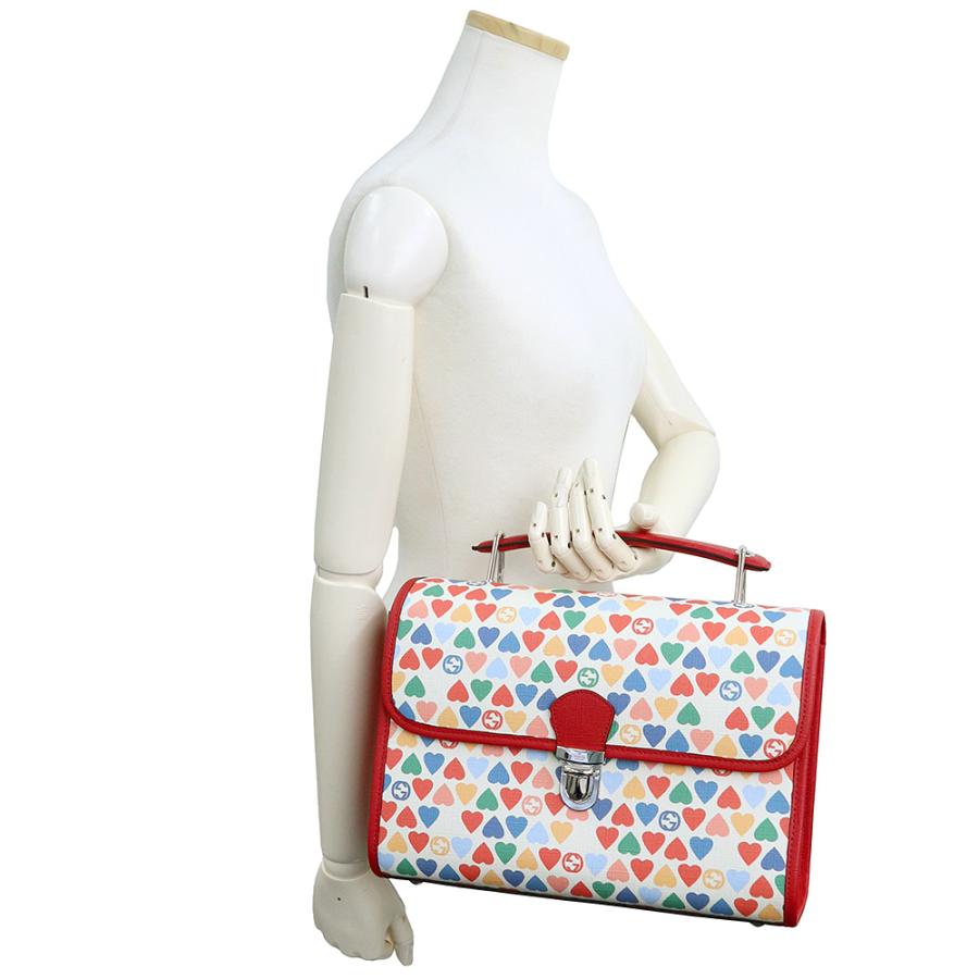 GUCCI （新品・未使用品）グッチ チルドレンズ ハンドバッグ GGハート 