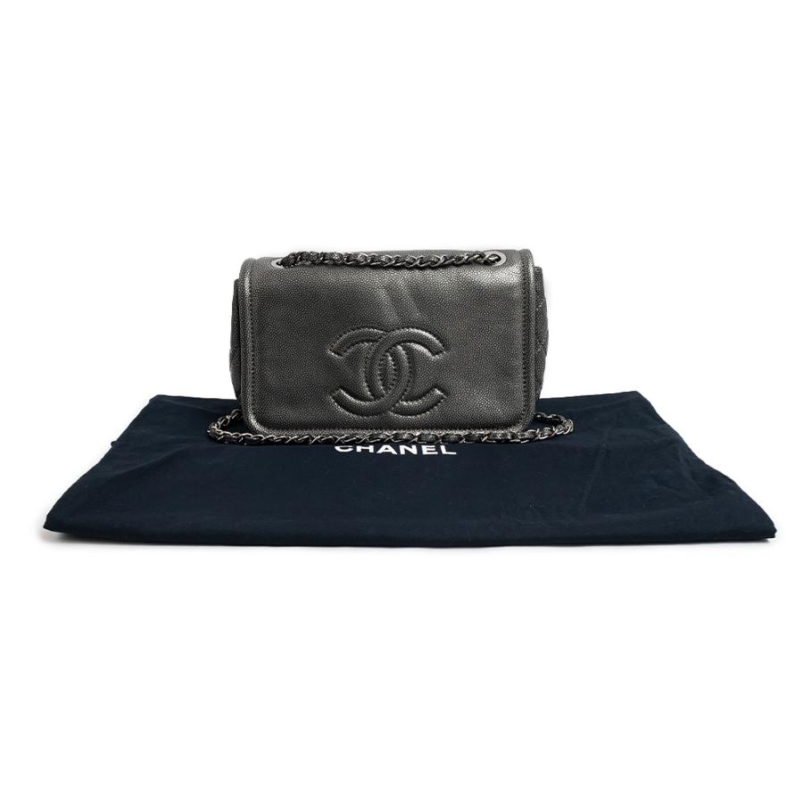 CHANEL (中古)シャネル ココマーク Wチェーン ショルダー CHANEL (中古)シャネル ココマーク Wチェーン ショルダー