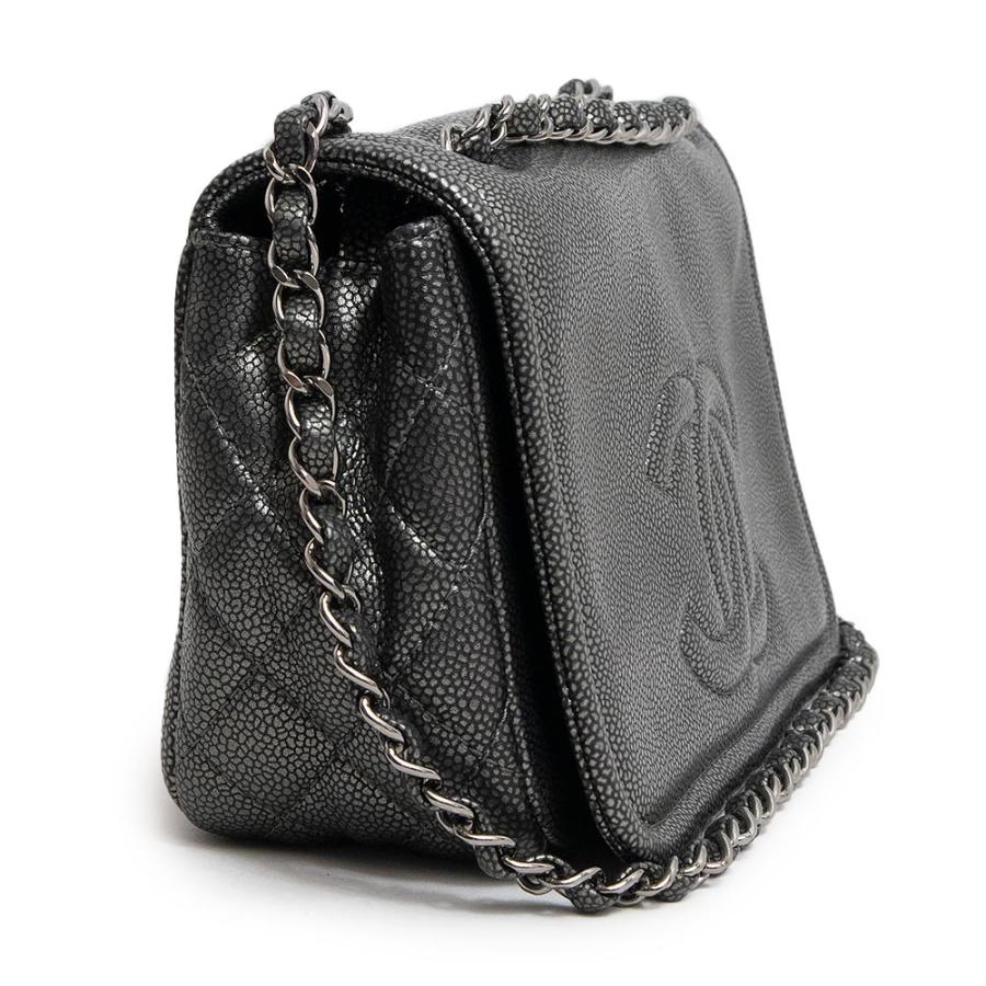 CHANEL (中古)シャネル ココマーク Wチェーン ショルダー CHANEL (中古)シャネル ココマーク Wチェーン ショルダー