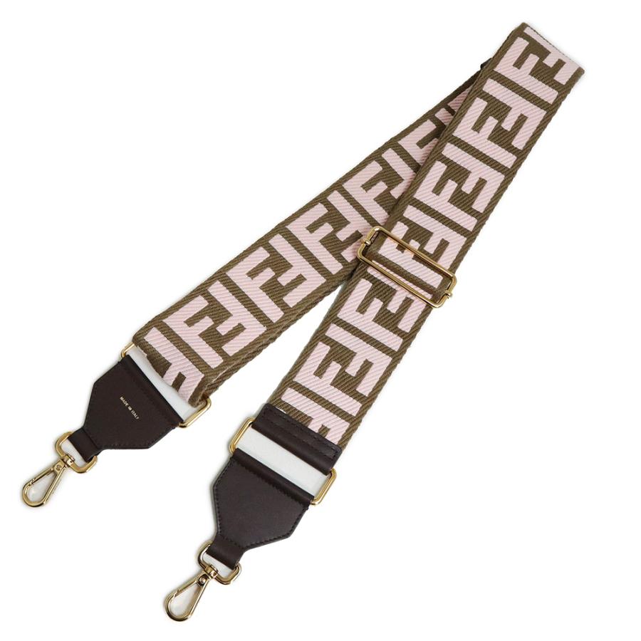 未使用 展示品）フェンディ FENDI ストラップ ユー FFロゴ ショルダー 