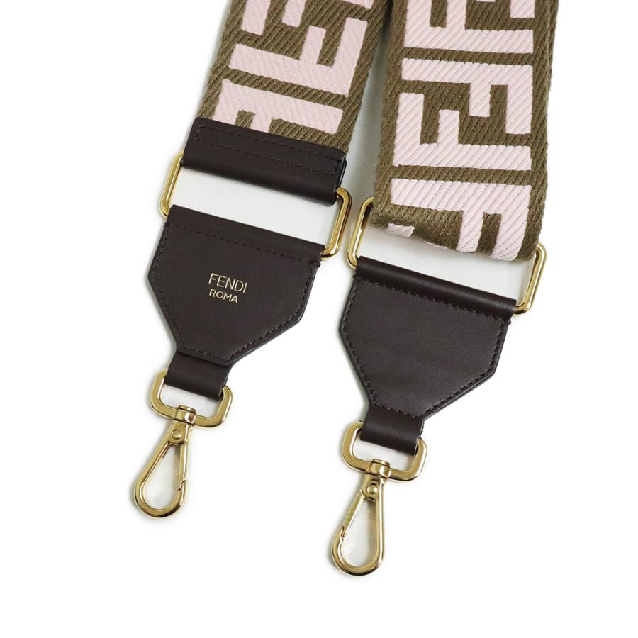 未使用 展示品）フェンディ FENDI ストラップ ユー FFロゴ ショルダー 