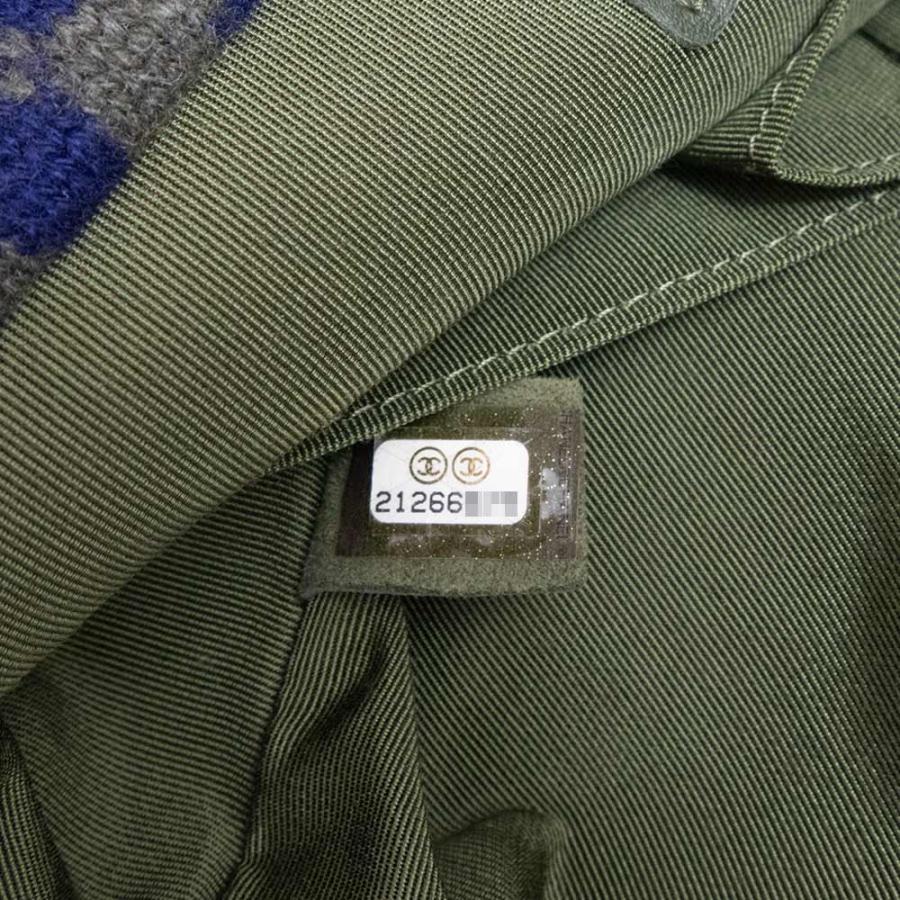CHANEL (未使用 展示品)シャネル ニット 2way Wチェーン ココ CHANEL (未使用 展示品)シャネル ニット 2way Wチェーン ココ