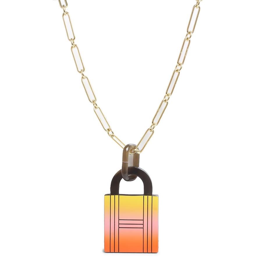 エルメスペンダント アミュレット Hコンフェッティ未使用