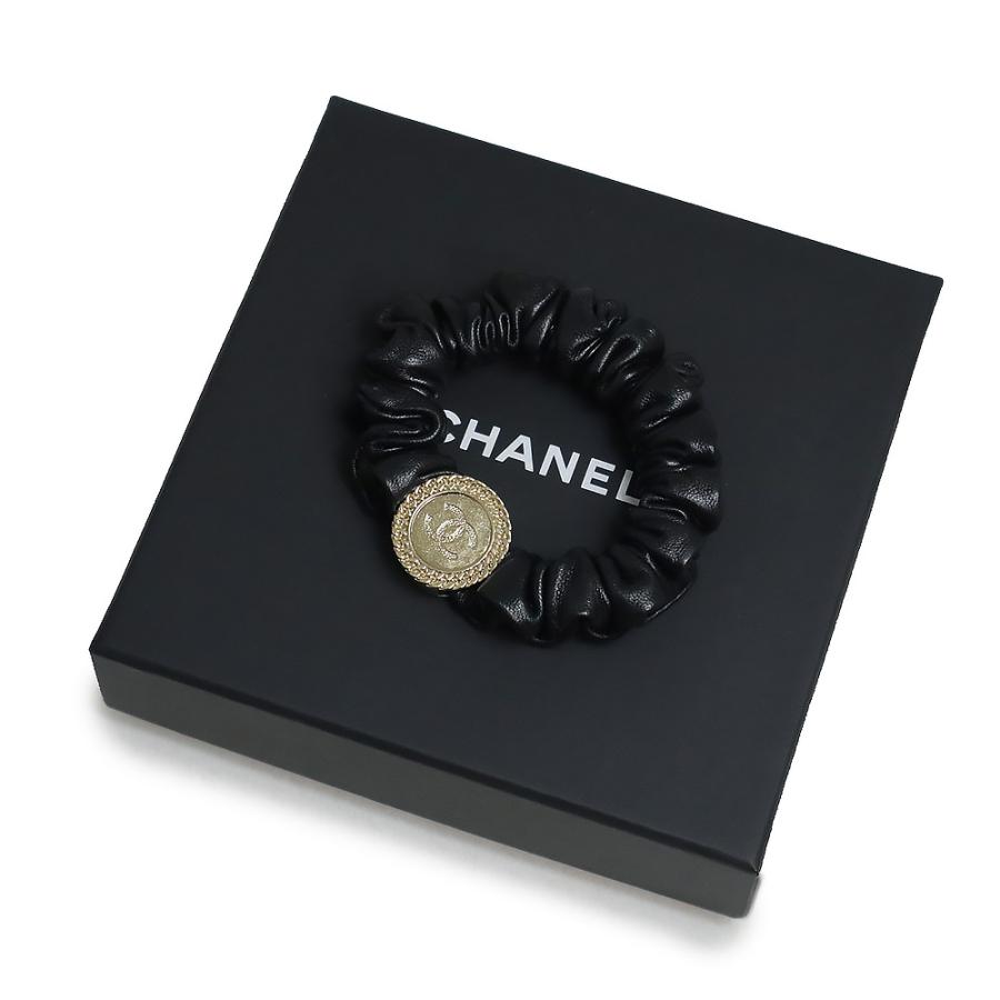 CHANEL (新品・未使用品)シャネル ココマーク シュシュ ヘア CHANEL (新品・未使用品)シャネル ココマーク シュシュ ヘア